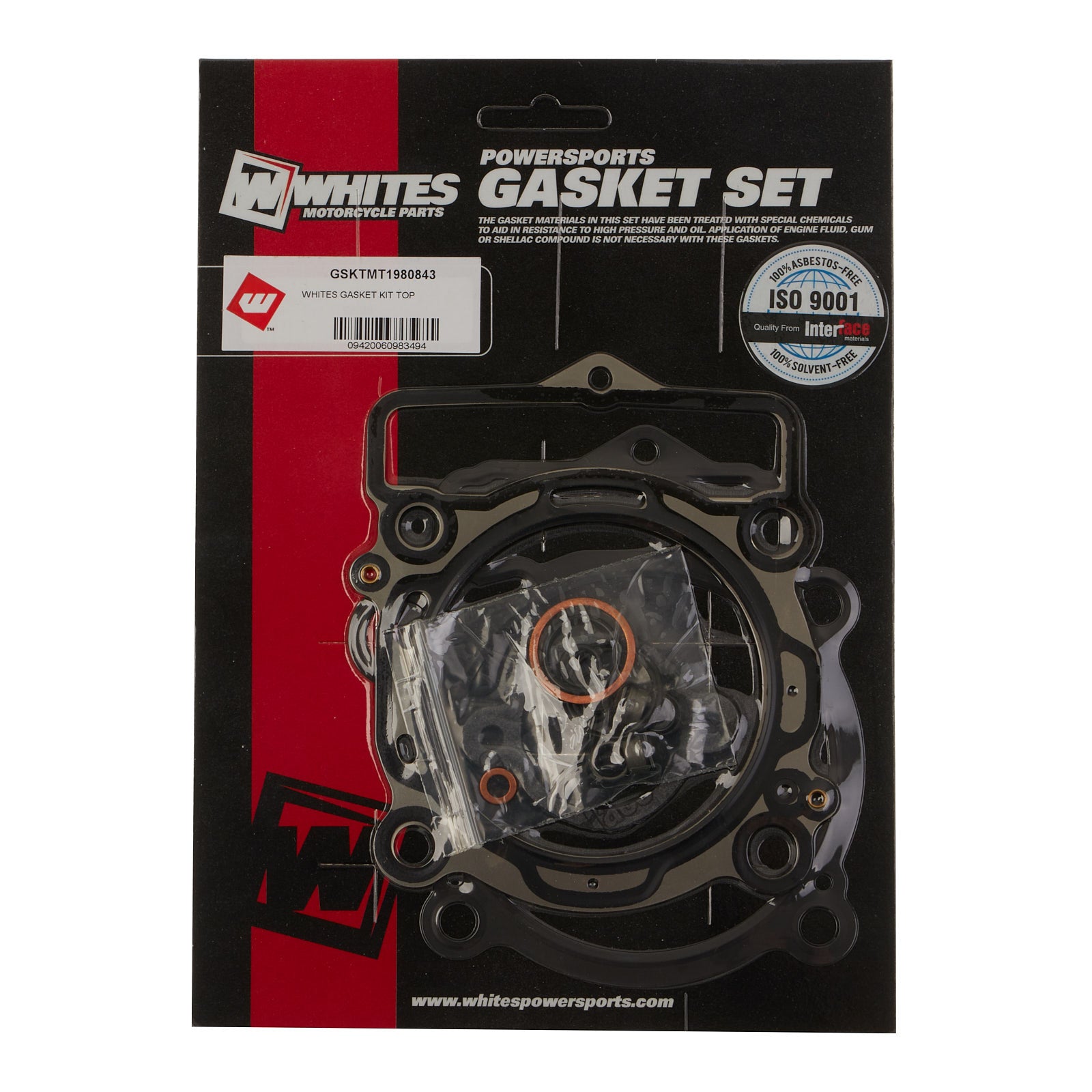 New WHITES Top End Gasket Kit #GSKTMT1980843
