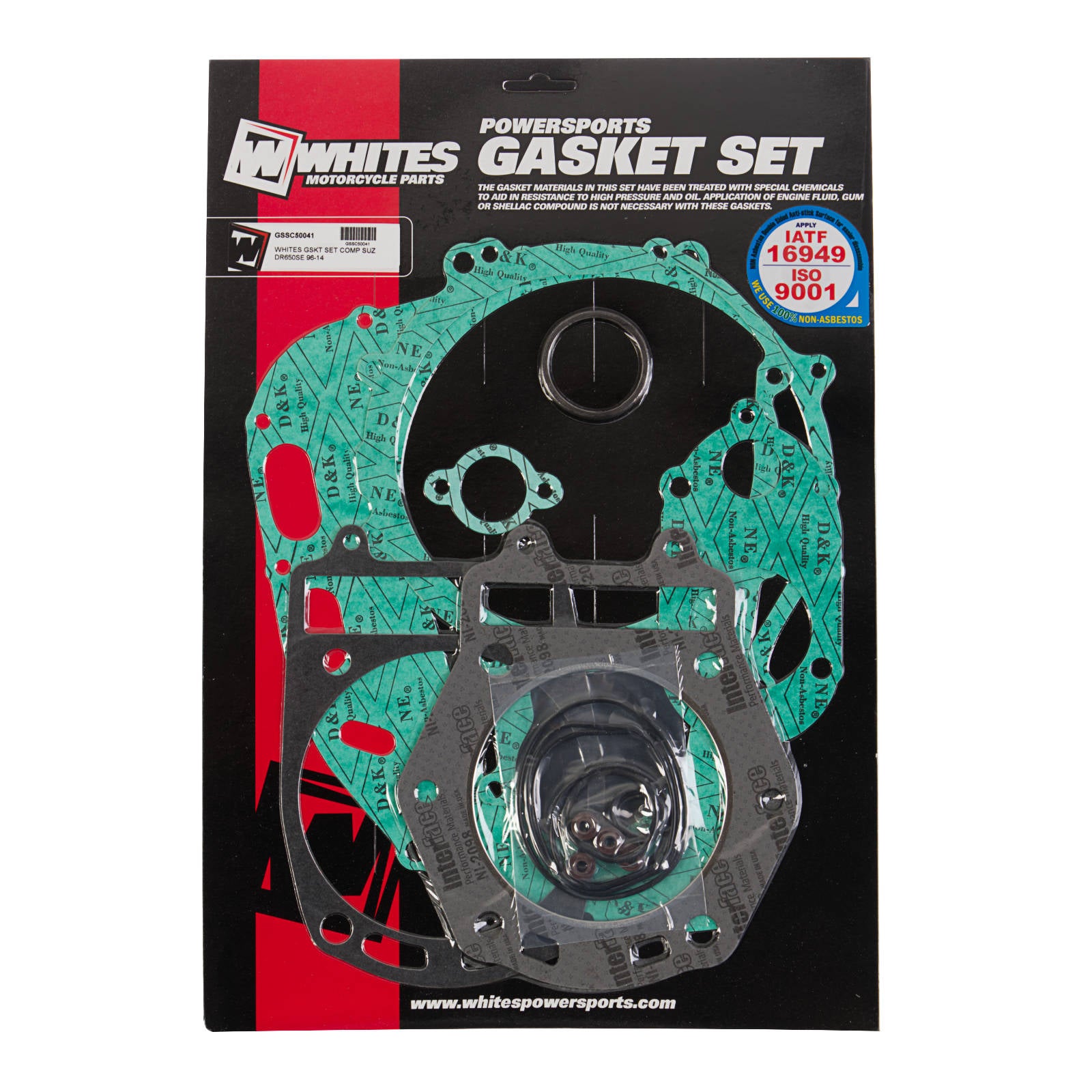 New WHITES Complete Gasket Set For Suzuki DR650SE 1996-2014 #GSSC50041