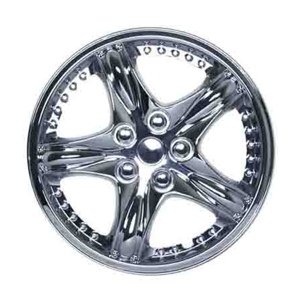 New GEAR-X Chrome Range OCELOT Wheel Cover 15'' Set of 4 GX919-15