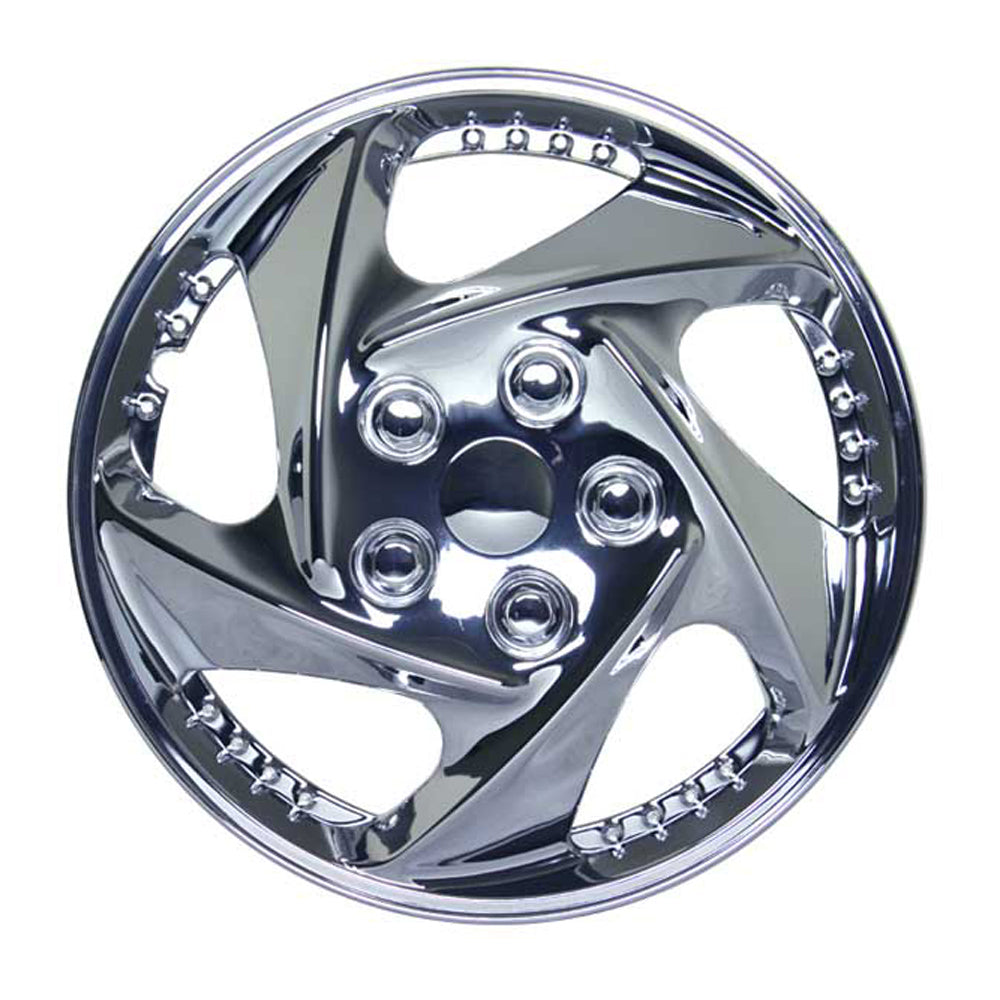 New GEAR-X Chrome Range Single CARACAL Wheel Cover 15'' GX931-15-1