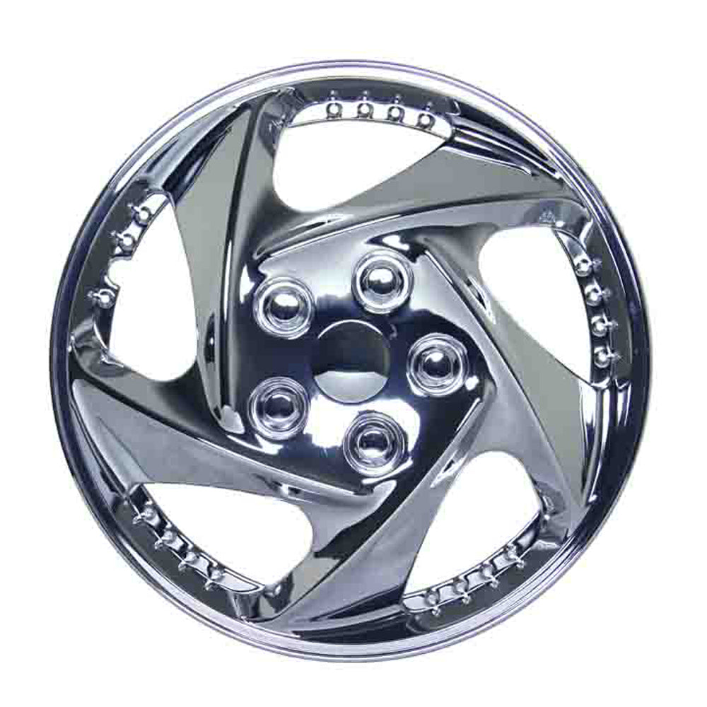 New GEAR-X Chrome Range CARACAL Wheel Cover 15'' Set of 4 GX931-15