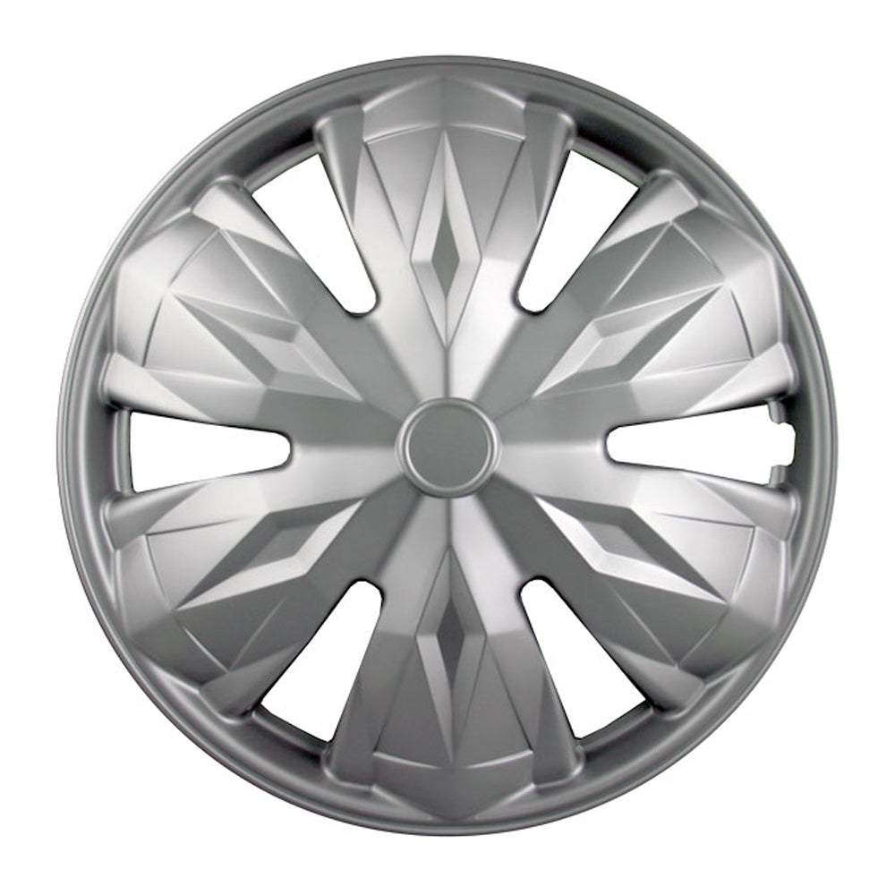 New GEAR-X Silver Single PARDINUS Wheel Cover 14'' GX961-14S-1
