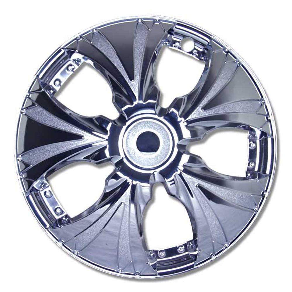 New GEAR-X Chrome Range Single LION Wheel Cover 14'' GX969-14-1