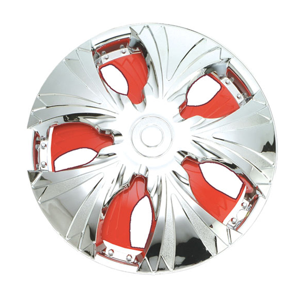 New GEAR-X Red MONTPELLIER Wheel Cover 14'' Set of 4 GXS13R-14