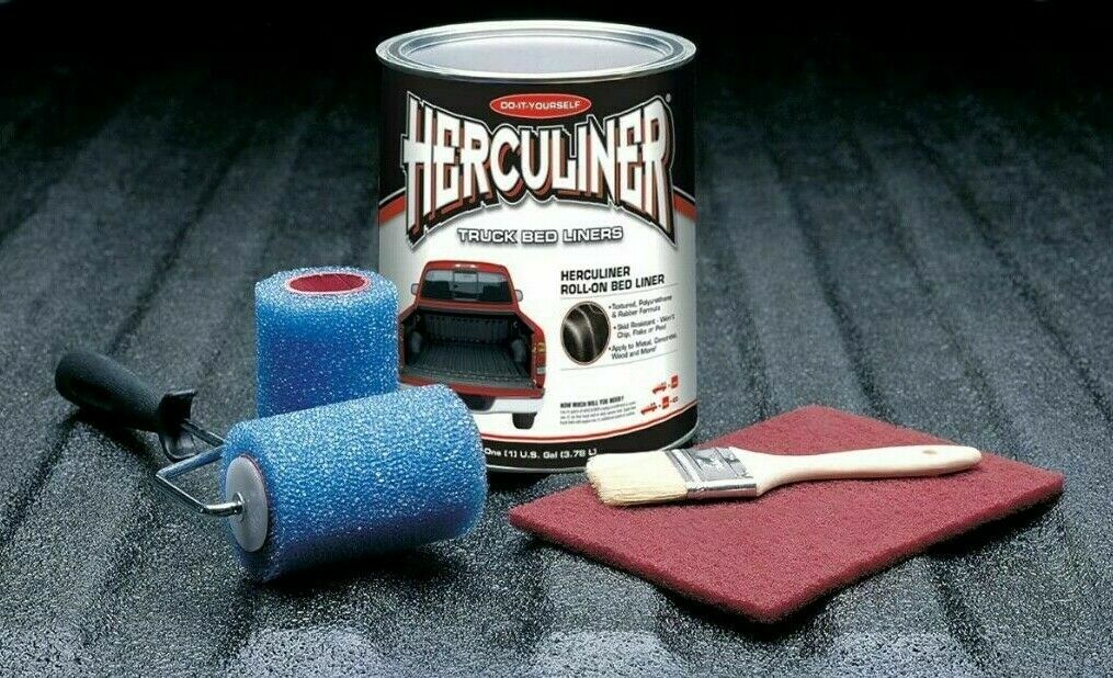 J-B WELD Herculiner Truck Bed Liner Kit Black Protective Coating 3.78L HCL1B8 | Australian Moto Spares