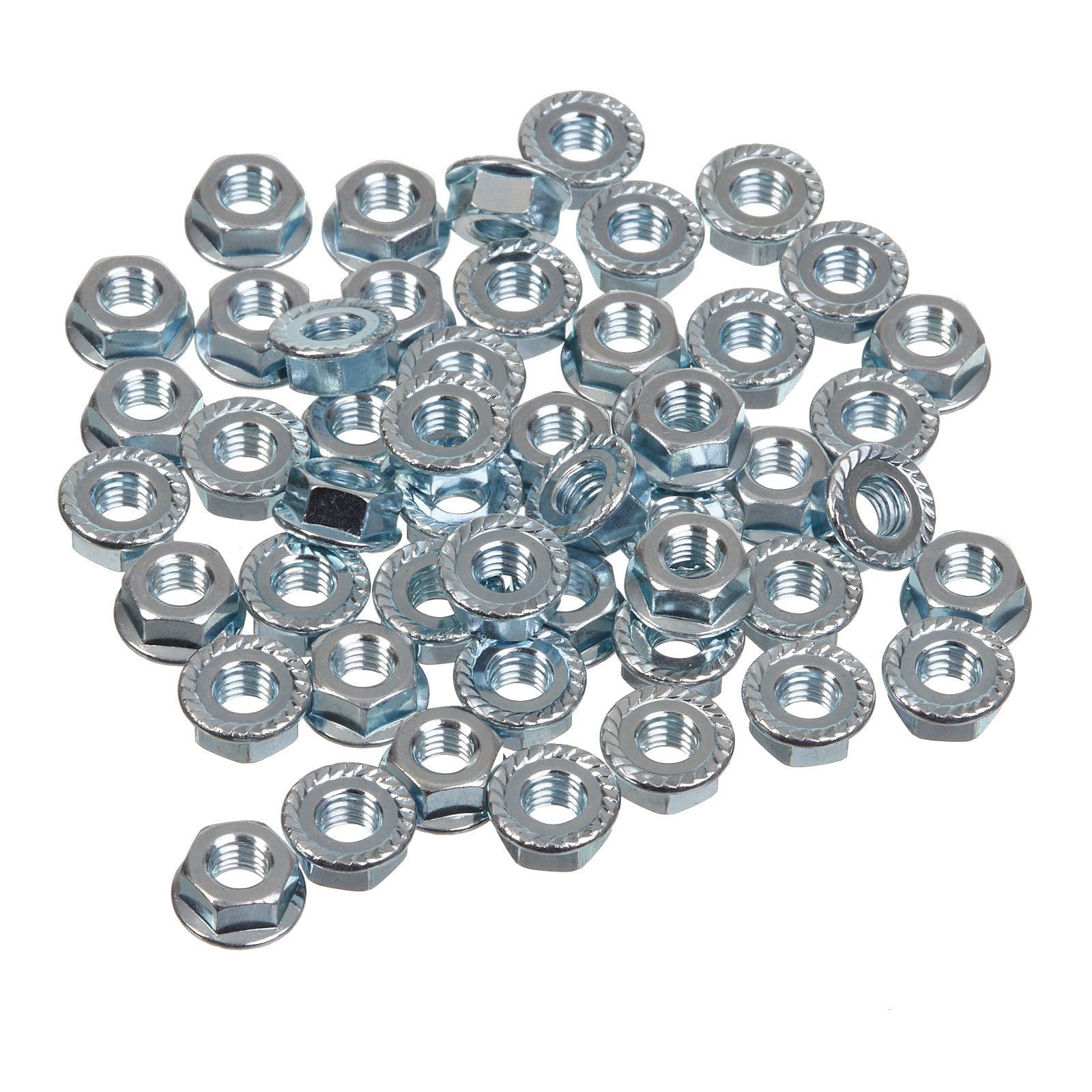 New WHITES Nut Flange - 6x1.0mm (50 Pack) #HWFN6