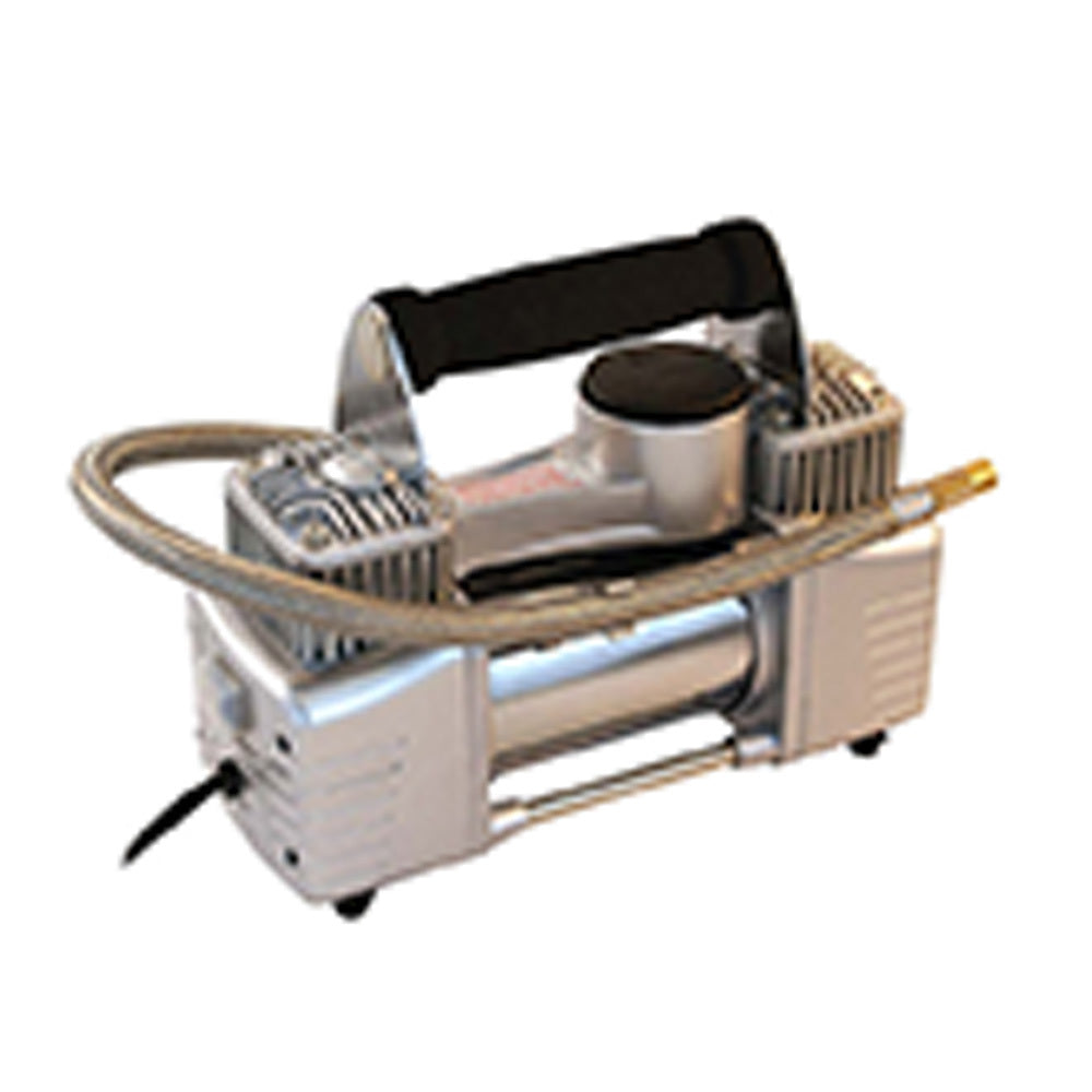 New GEAR-X 12 Volt Air Compressor Twin Cylinder motor with Sport Adaptor JPC075