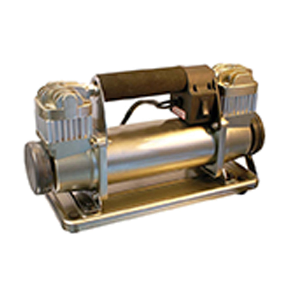 New GEAR-X 12 Volt Air Compressor Twin Cylinder motor with Sport Adaptor JPC155