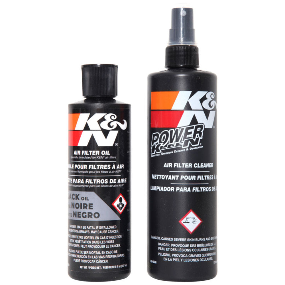 New K&N Filter Recharge Kit (Black Air Filter Oil) (Squeeze) K99-5050BK