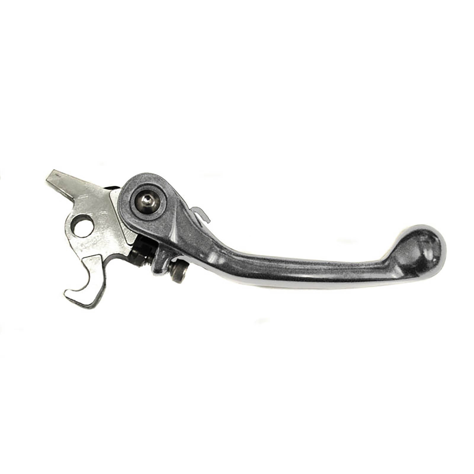 New WHITES Folding Brake Lever For KTM 125-525 2000-2006 Sil #LBF003S