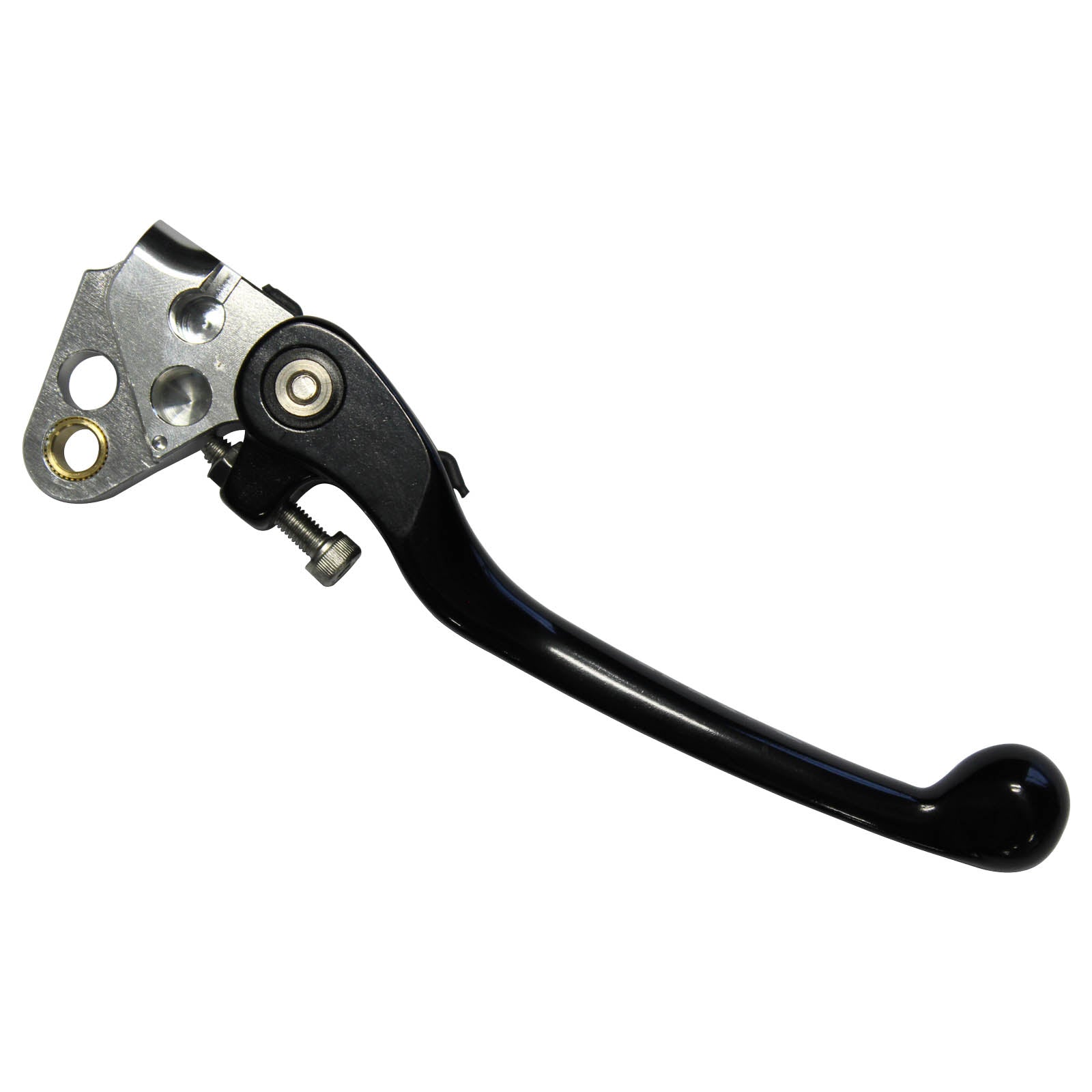 New WHITES Folding Clutch Lever - Black For Yamaha WR250/450F 2003-2006 #LCF010K