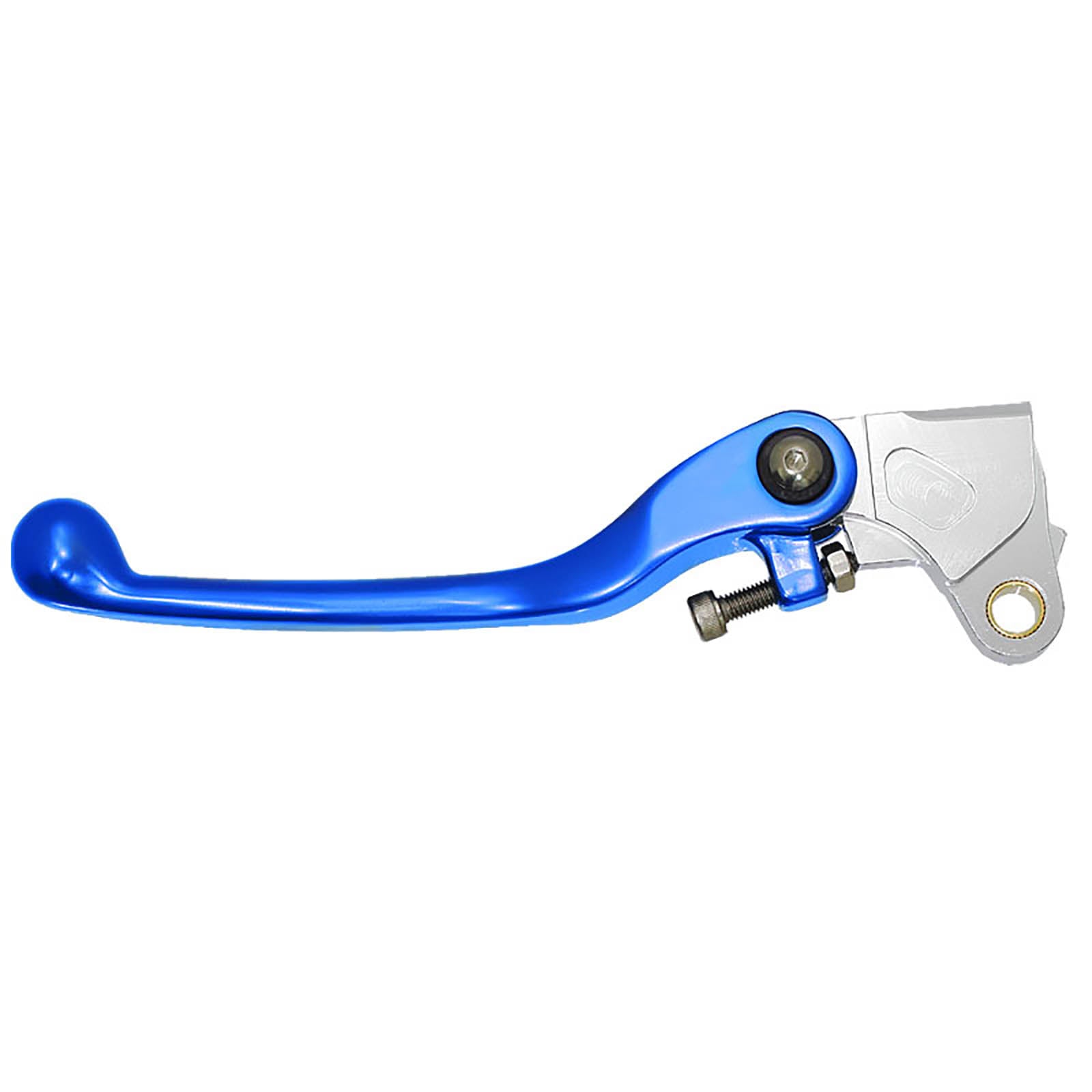 New WHITES Folding Clutch Lever - Blue For Yamaha YZ-F 2009-2011 #LCF011B