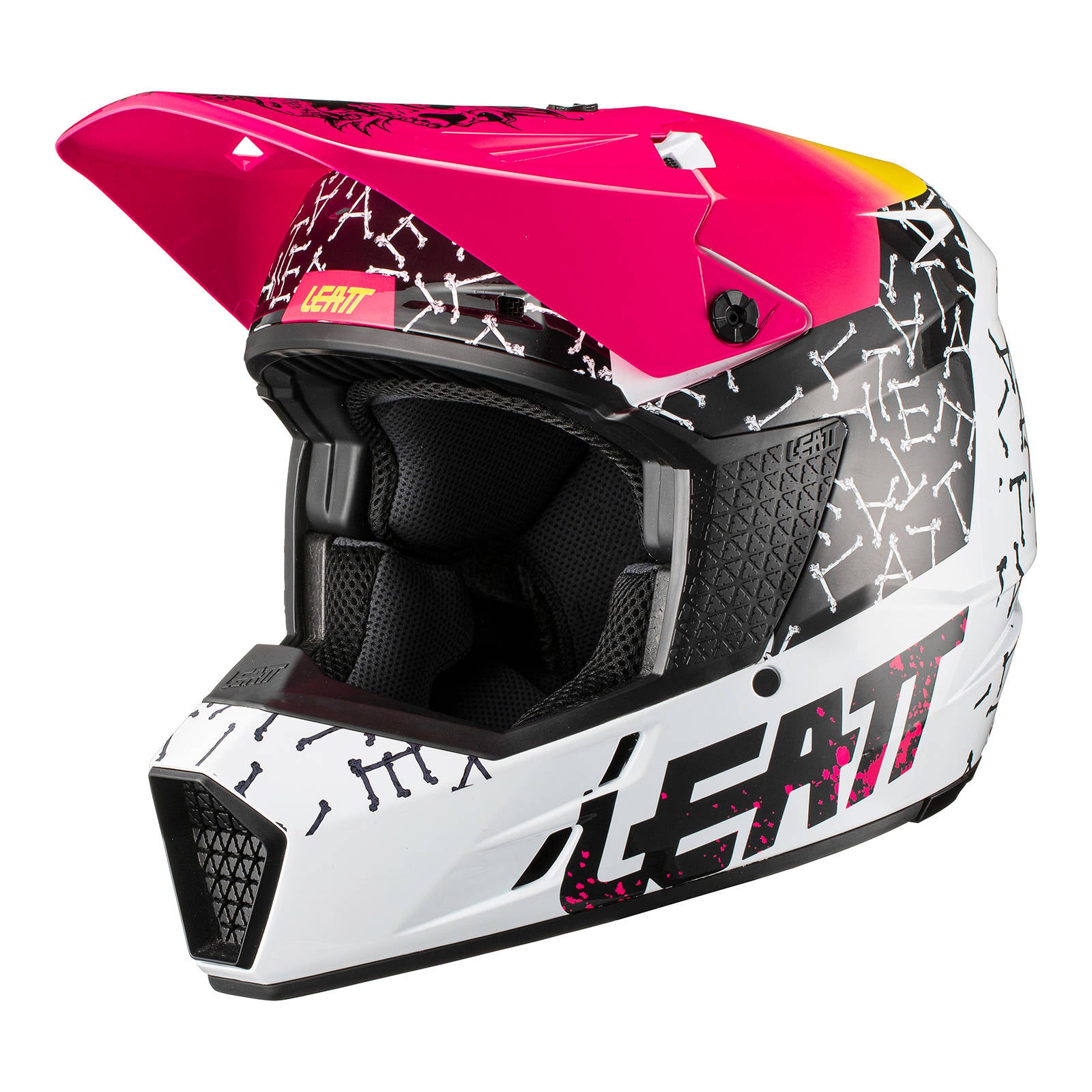 New LEATT 2021 Helmet Moto 3.5 V21.2 Skull (LG) LE1021000223