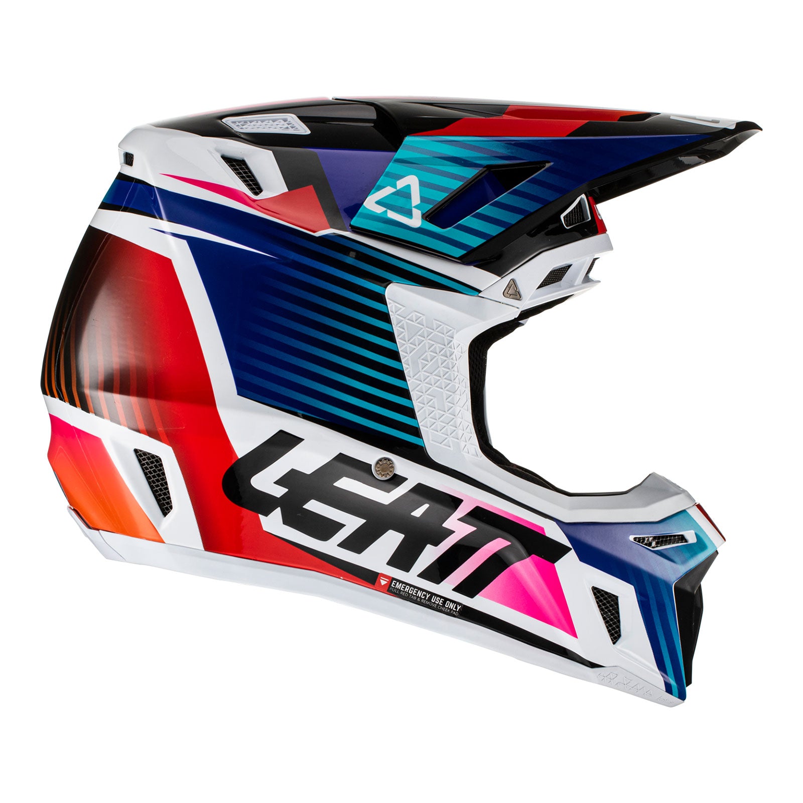 New LEATT 2022 Helmet Kit Moto 8.5 V22 Royal Large 59-60CM LE1022010123
