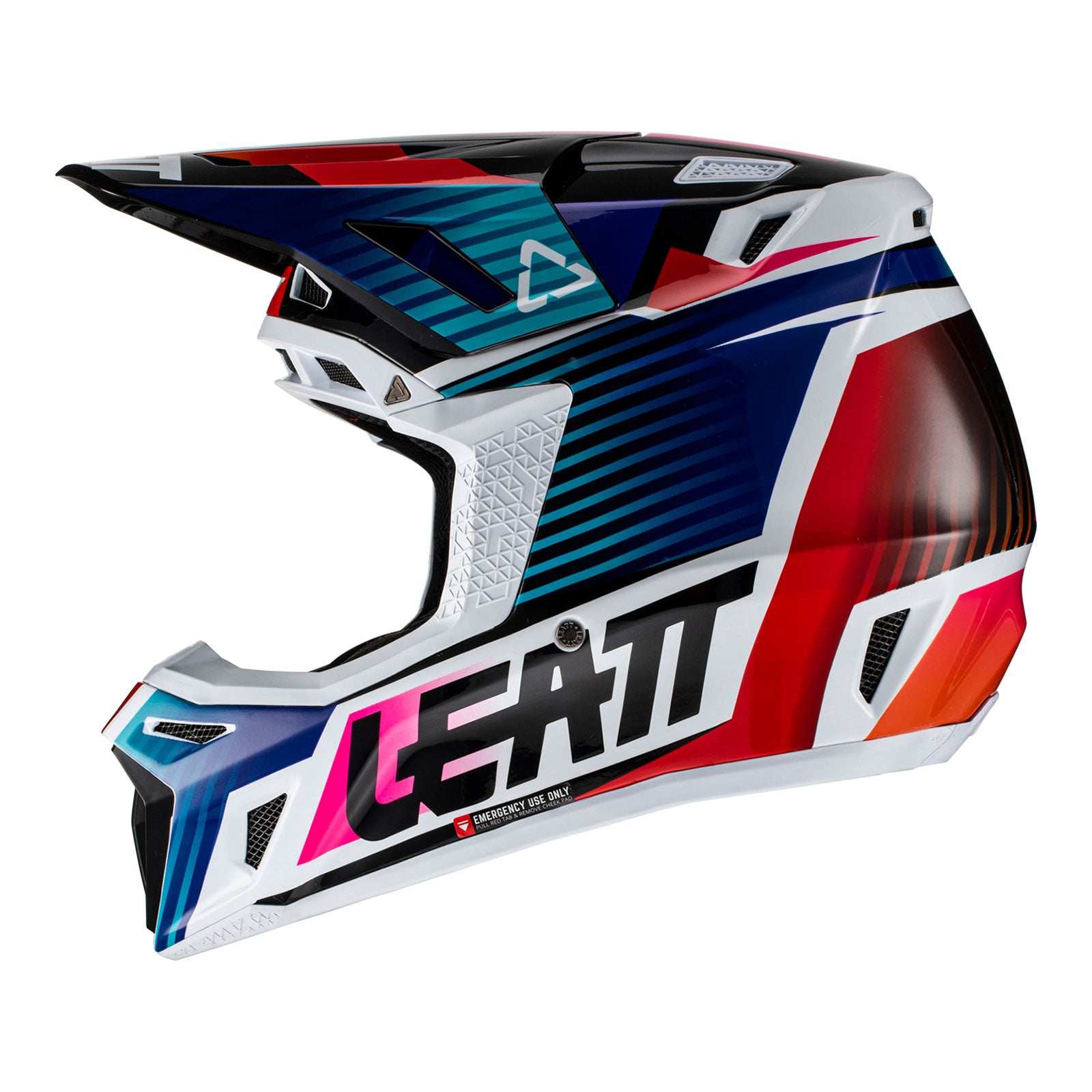 New LEATT 2022 Helmet Kit Moto 8.5 V22 Royal Large 59-60CM LE1022010123