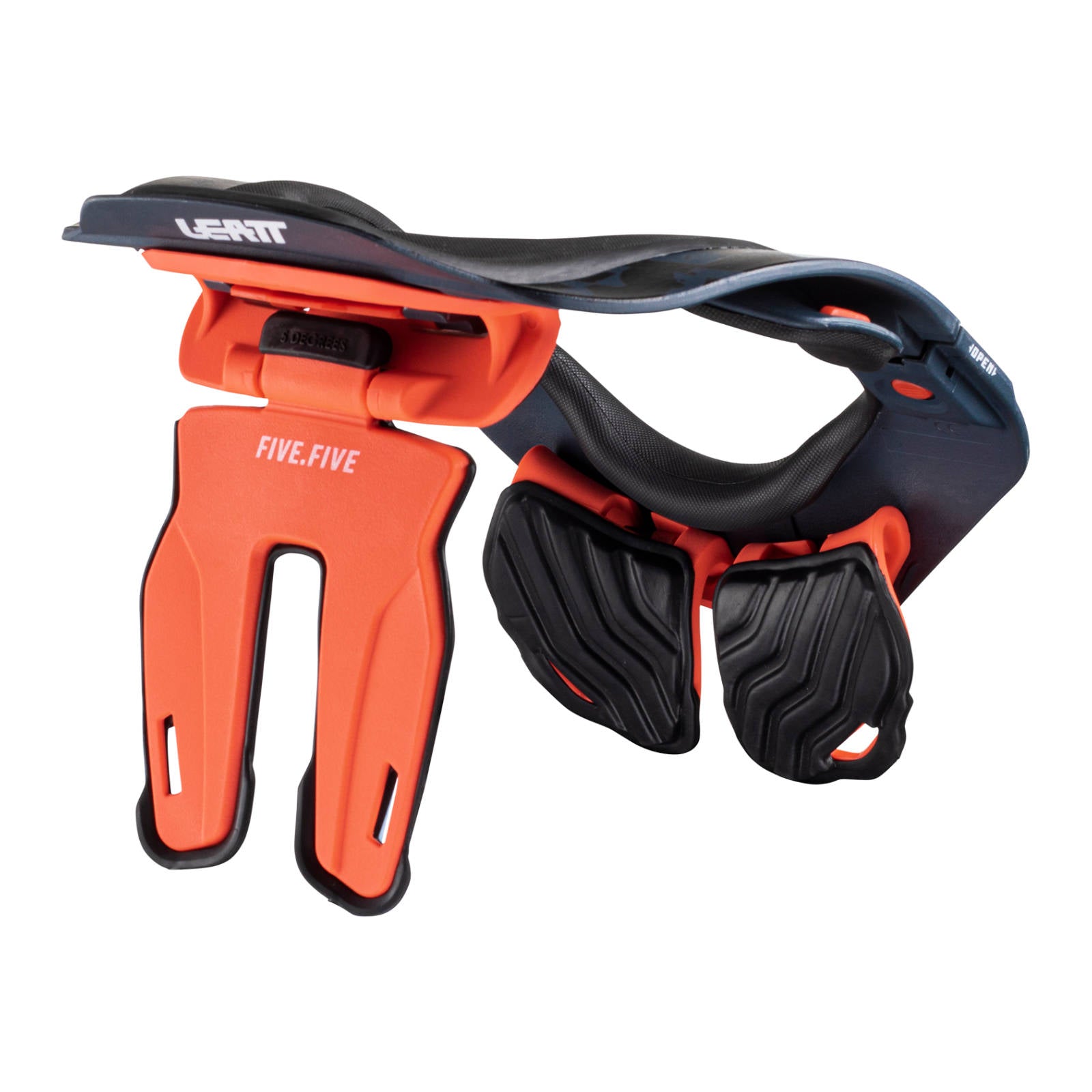 New LEATT 5.5 Neck Brace - Coral Large / XL #LE1022111731