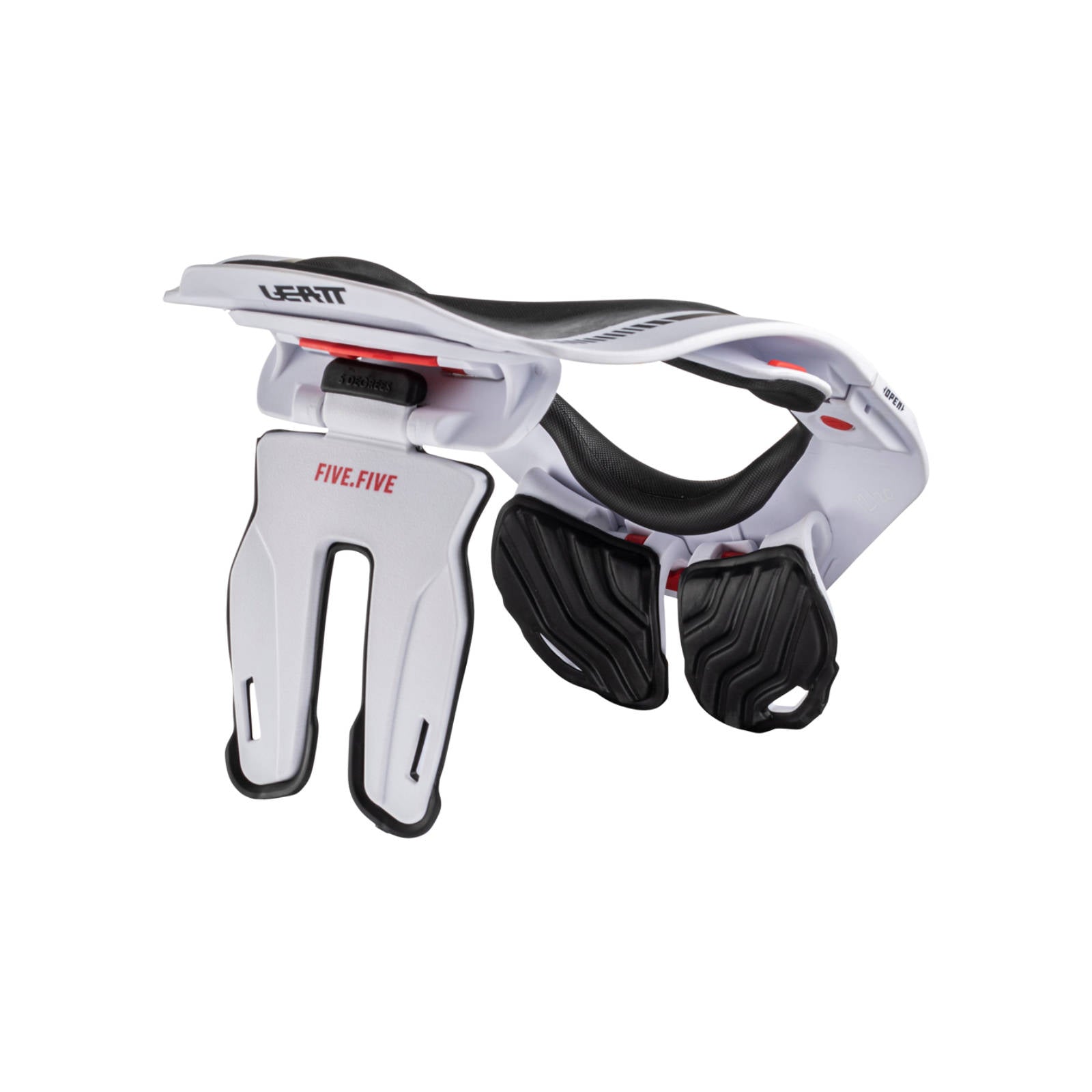 New LEATT 5.5 Neck Brace - White Small / Medium #LE1022111760