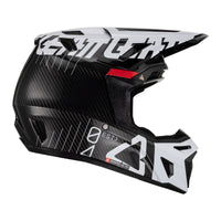 New LEATT 9.5 Helmet Kit - Carbon/ White (XL) #LE1023010204