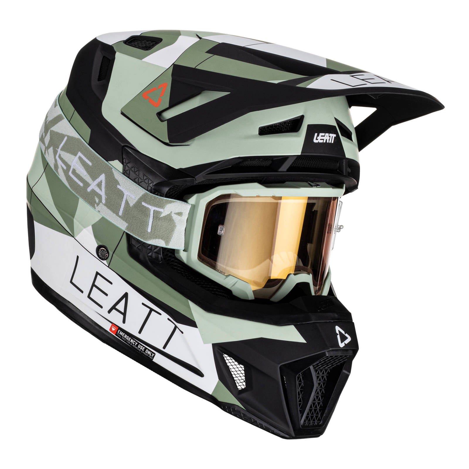 New LEATT 7.5 Helmet Kit - Cactus (XL) #LE1023010654