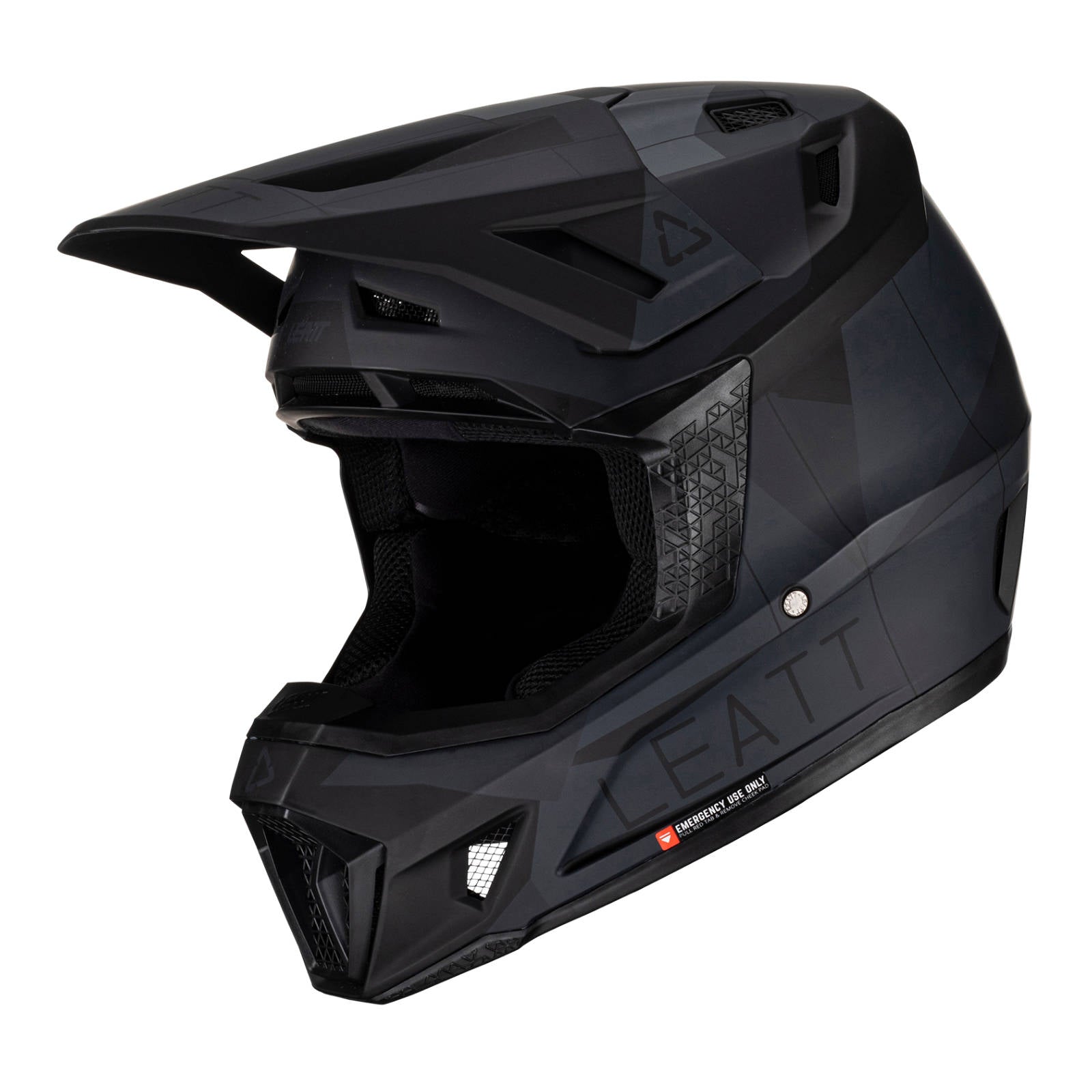 New LEATT 7.5 Helmet Kit - Stealth (XL) #LE1023010904