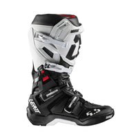 New LEATT 5.5 Flexlock GPX Off Road Boot - White / Black #LE3020002121