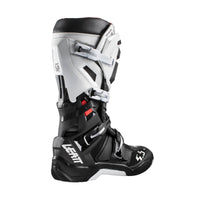 New LEATT 5.5 Flexlock GPX Off Road Boot - White / Black #LE3020002121
