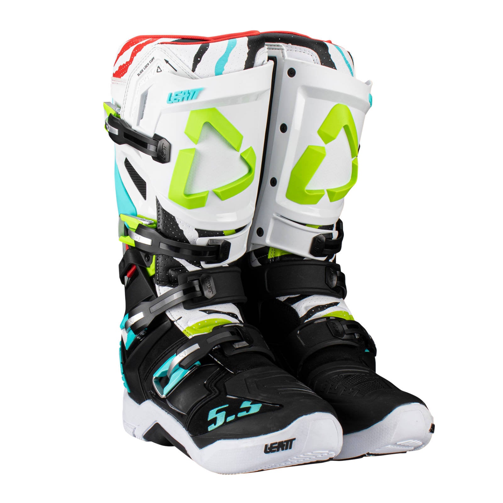 New LEATT 5.5 Flexlock Off Road Boot - Tiger #LE3023050252
