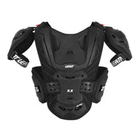 New LEATT Chest Protector 5.5 Pro HD Black / White JNR #LE5014210131