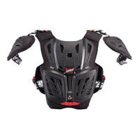 LEATT Chest Protector 4.5 Pro Black / Red JNR - Large/XL 147-159CM #LE5017120131