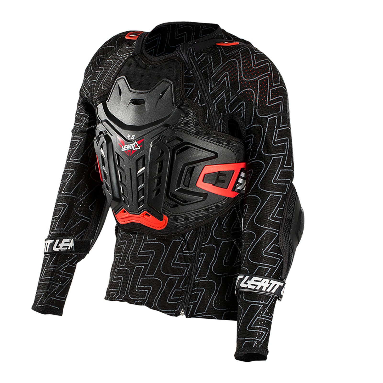 New LEATT Body Protector 4.5 JR - Black #S/M 134-146CM #LE5019410120