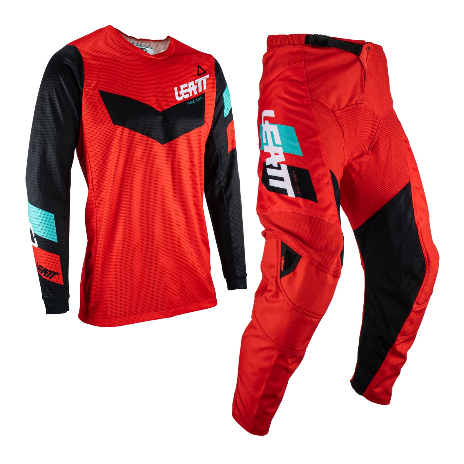 New LEATT Off-Road 2023 3.5 Ride Kit - Red (M) #LE5023032802