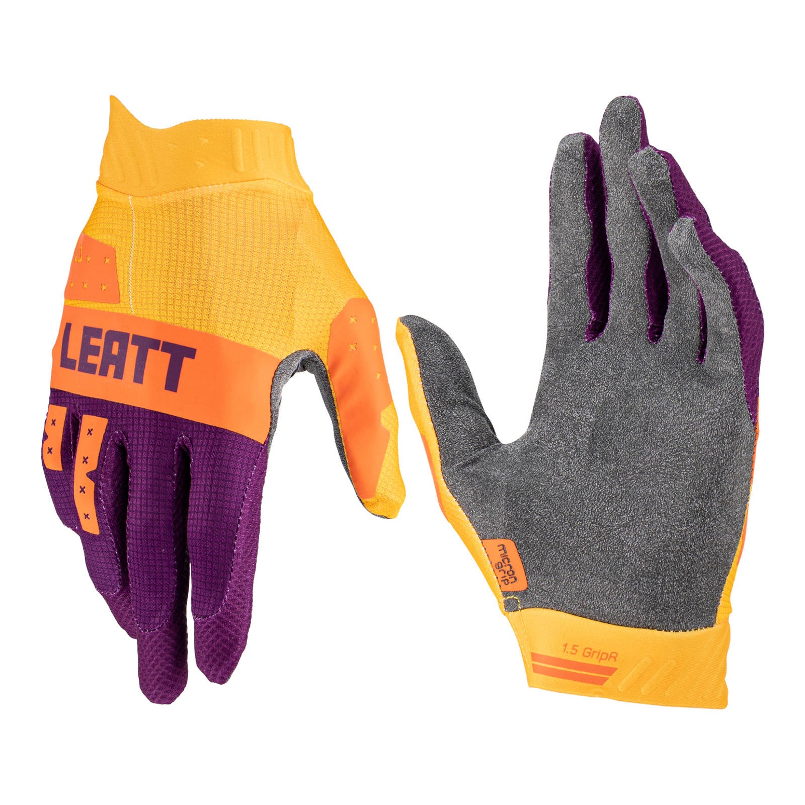 New LEATT 23 Moto 1.5 Gripr Off-Road Glove Indigo - Medium #LE6023041001