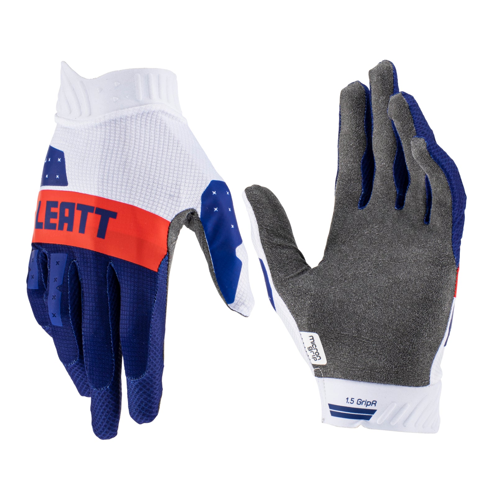 New LEATT 23 Off-Road Glove Moto 1.5 Gripr - XXL Royal #LE6023041104