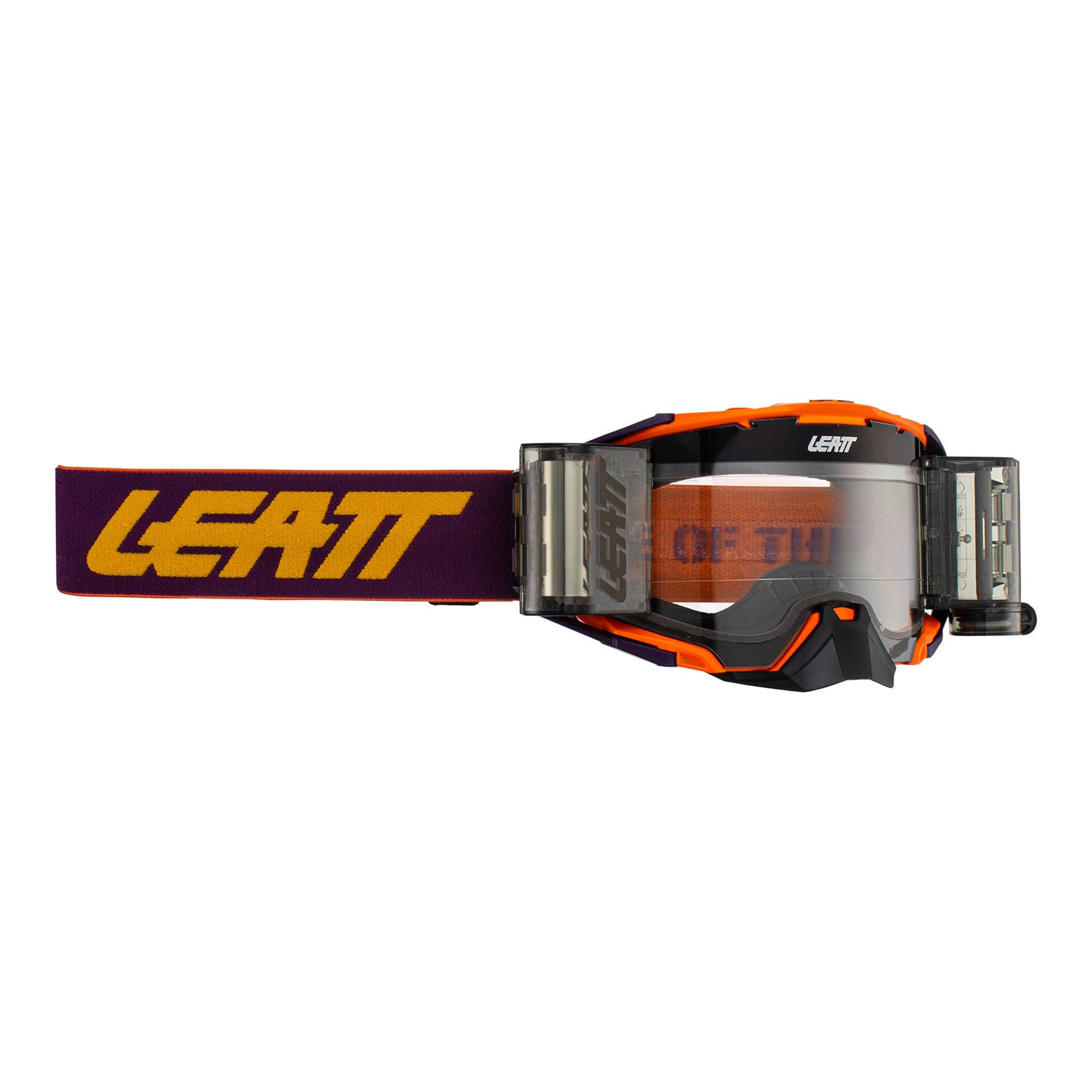 New LEATT 6.5 Velocity Google Roll-Off - Indigo / Clear 83% #LE8023020250