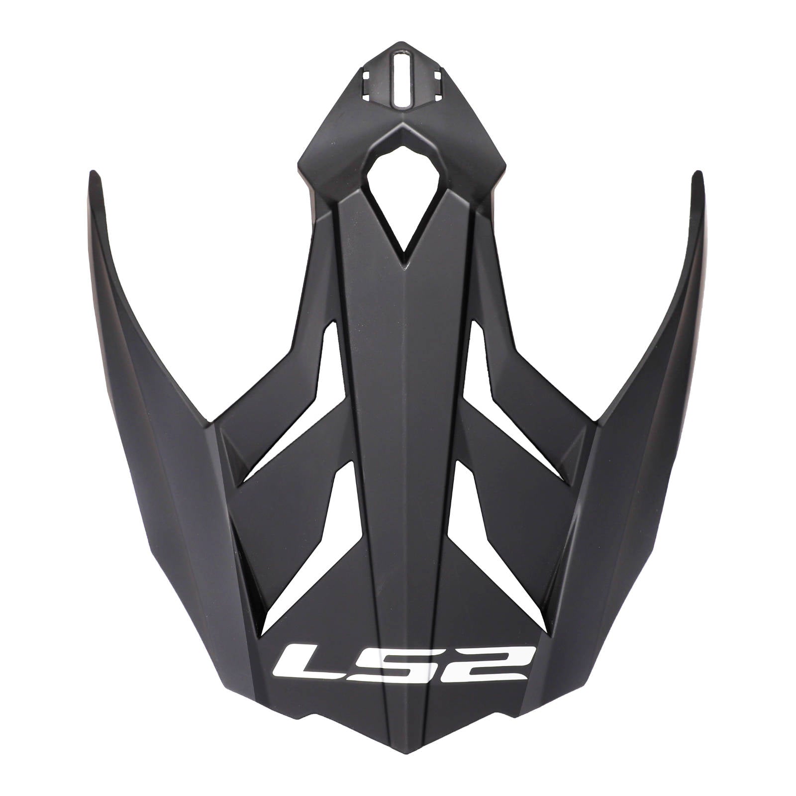 New LS2 MX701 Helmet Peak Matt Black #LS2800701PEK11