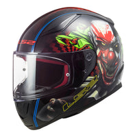New LS2 FF353 Rapid Happy Helmet - Black / Red (XS) #LS2FF353HAPPYXS