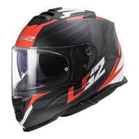 New LS2 FF800 Storm Nerve Helmet - Matte Black / Red (L) #LS2FF800NERVBLKRDL