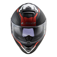 New LS2 FF800 Storm Nerve Helmet - Matte Black / Red (L) #LS2FF800NERVBLKRDL
