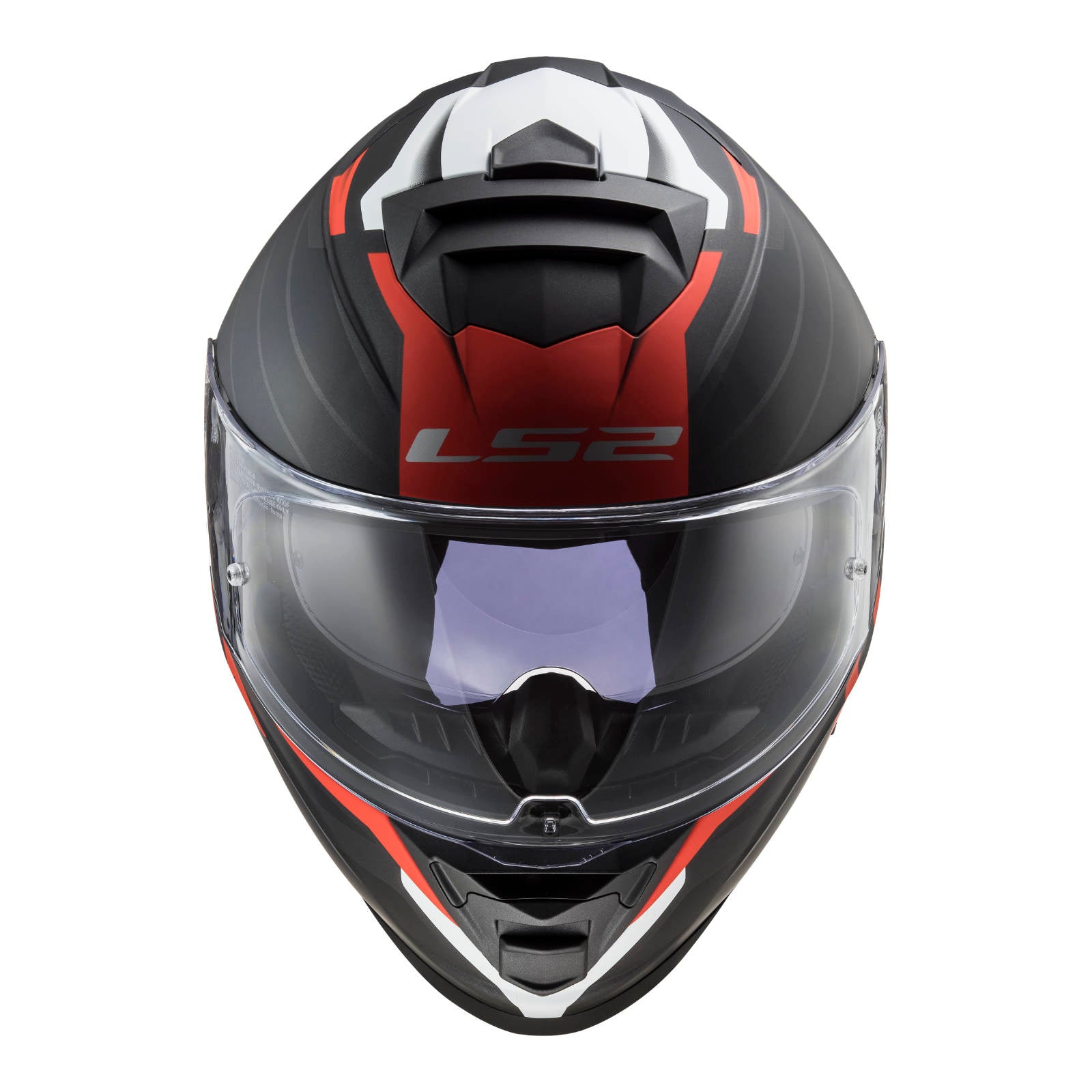 New LS2 Ff800 Storm Nerve Helmet - Matte Black / Red (XL) LS2FF800NERVBLKRDXL