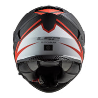 New LS2 Ff800 Storm Nerve Helmet - Matte Black / Red (XS) LS2FF800NERVBLKRDXS
