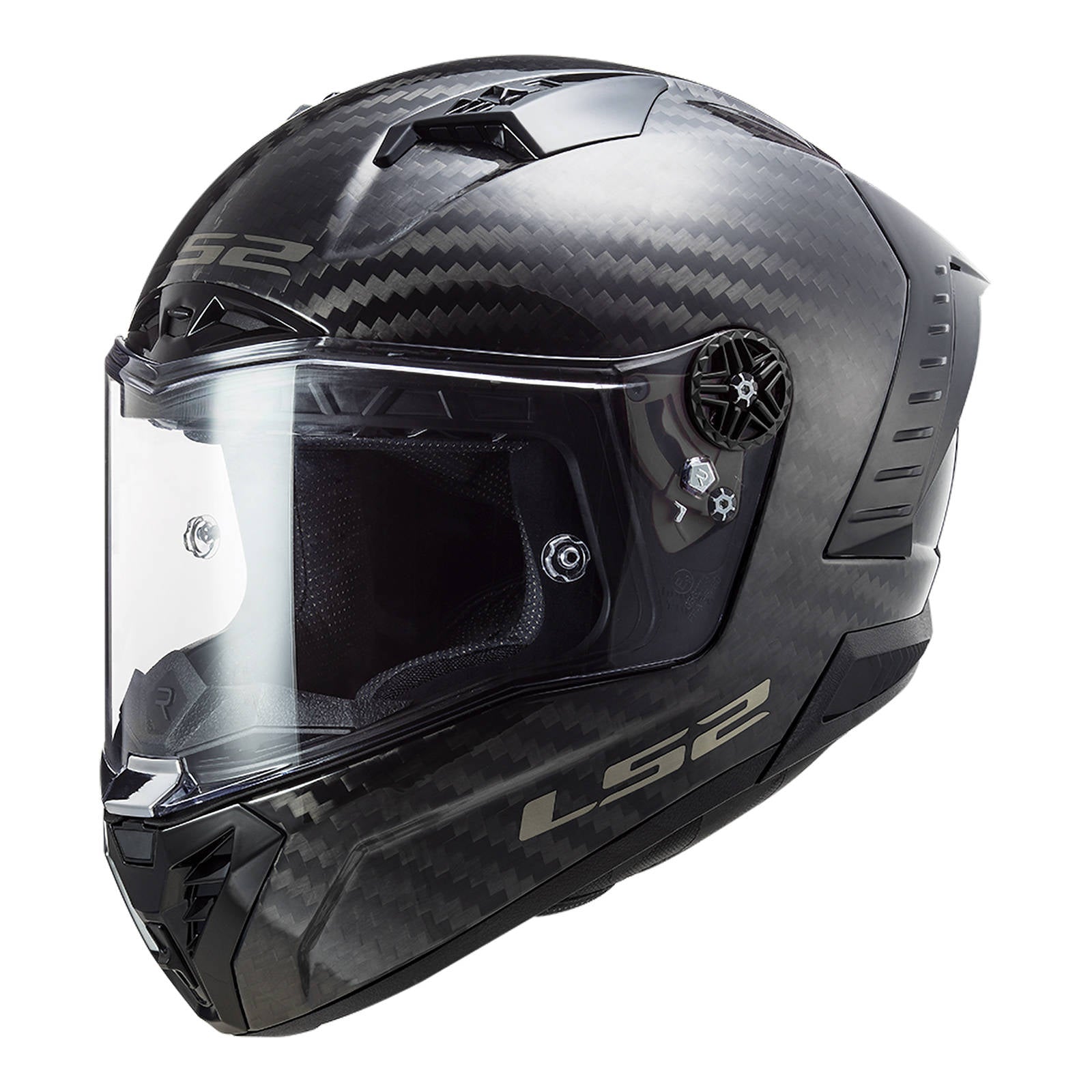New LS2 FF805C Thunder Carbon Helmet - Solid (XL) #LS2FF805CSOL6KXL