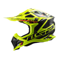 LS2 MX700 Subverter EVO Stomp Helmet - Hi-Vis / Yellow / Black (XL)