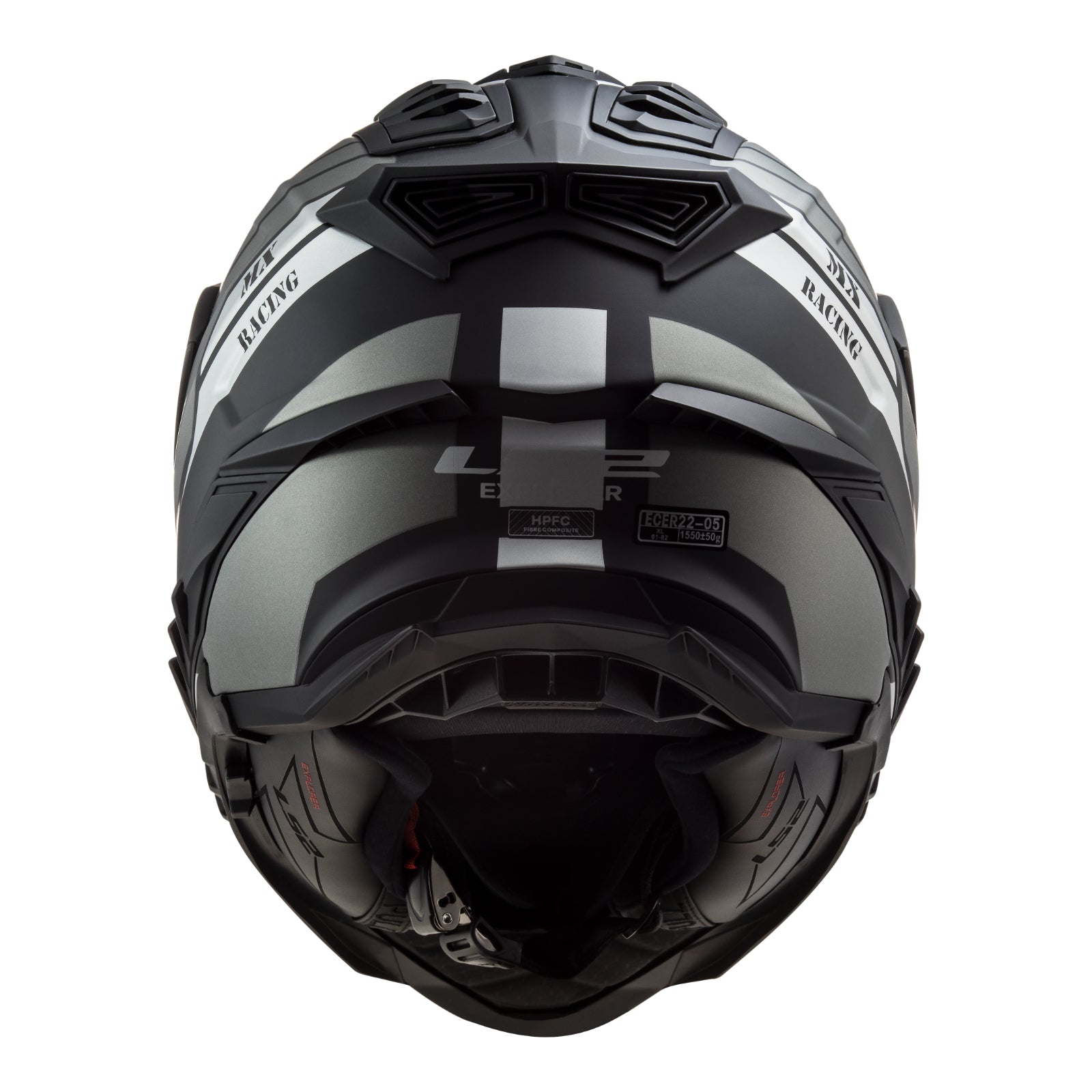 New LS2 Explorer Atlantis - Matte Titanium (L) #LS2MX701ATLMATTL
