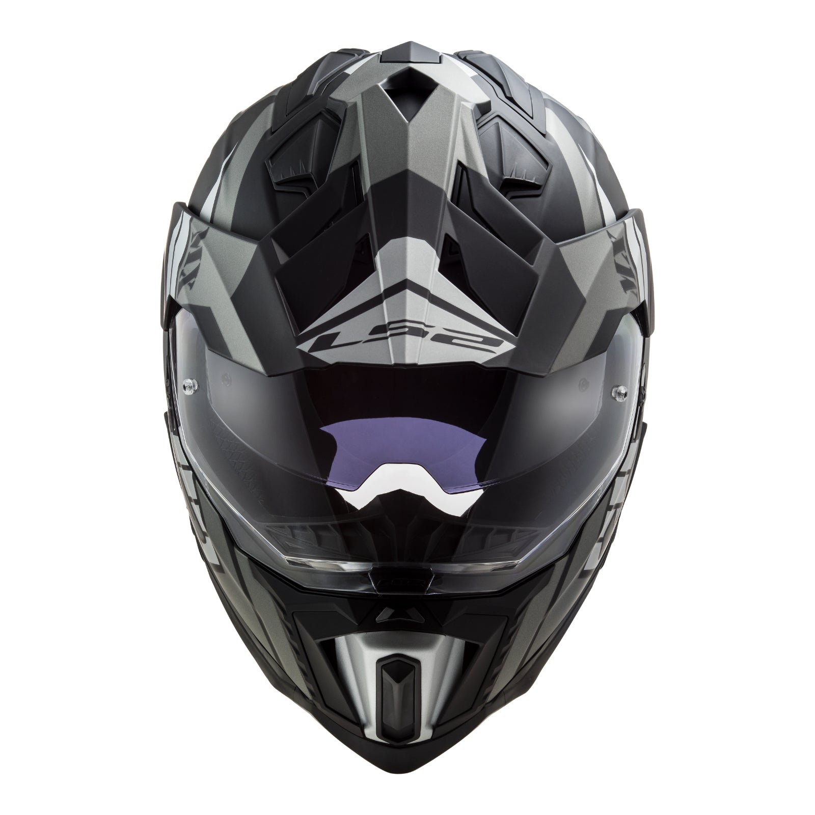 New LS2 Explorer Atlantis - Matte Titanium (L) #LS2MX701ATLMATTL