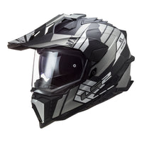New LS2 Explorer Atlantis - Matte Titanium (M) #LS2MX701ATLMATTM