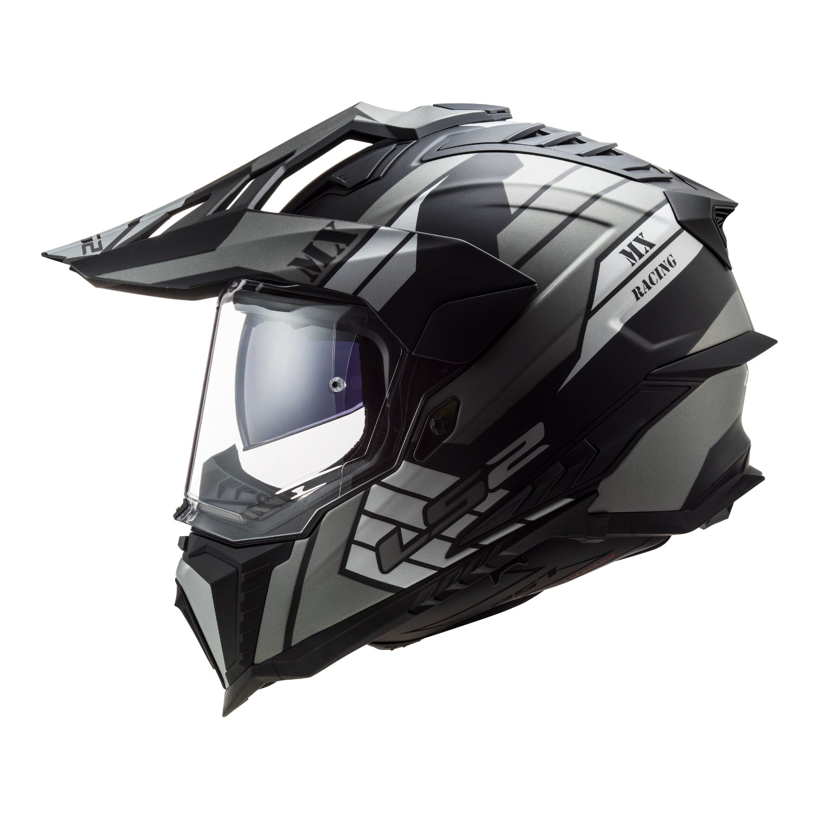 New LS2 Explorer Atlantis - Matte Titanium (XL) #LS2MX701ATLMATTXL