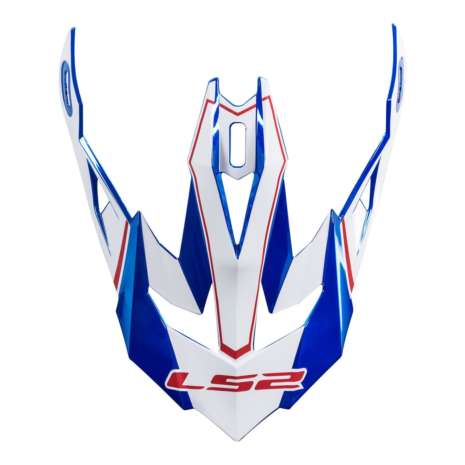 New LS2 MX470 Subverter Helmet Peak Power Chrome Blue #LS2Z800470PK32