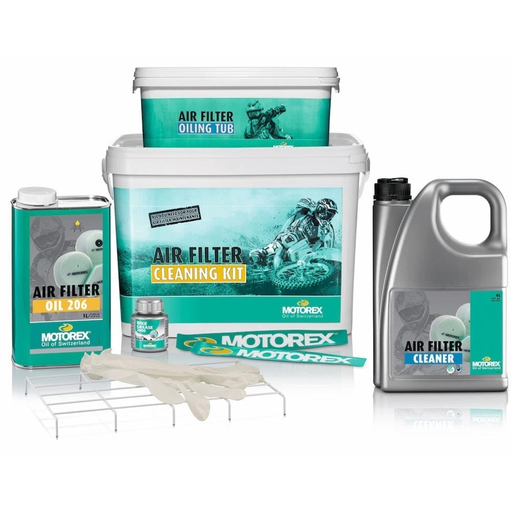 New MOTOREX Air Filter Cleaning Kit MAFCK