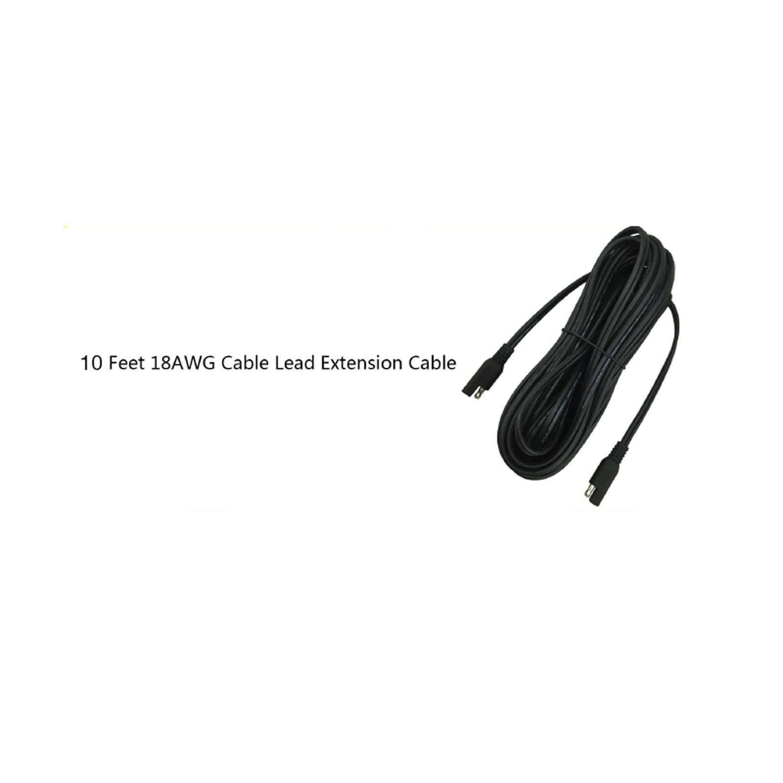 New MOTOBATT Charger Cable Lead 18AWG 3M 10' #MBZCCL10