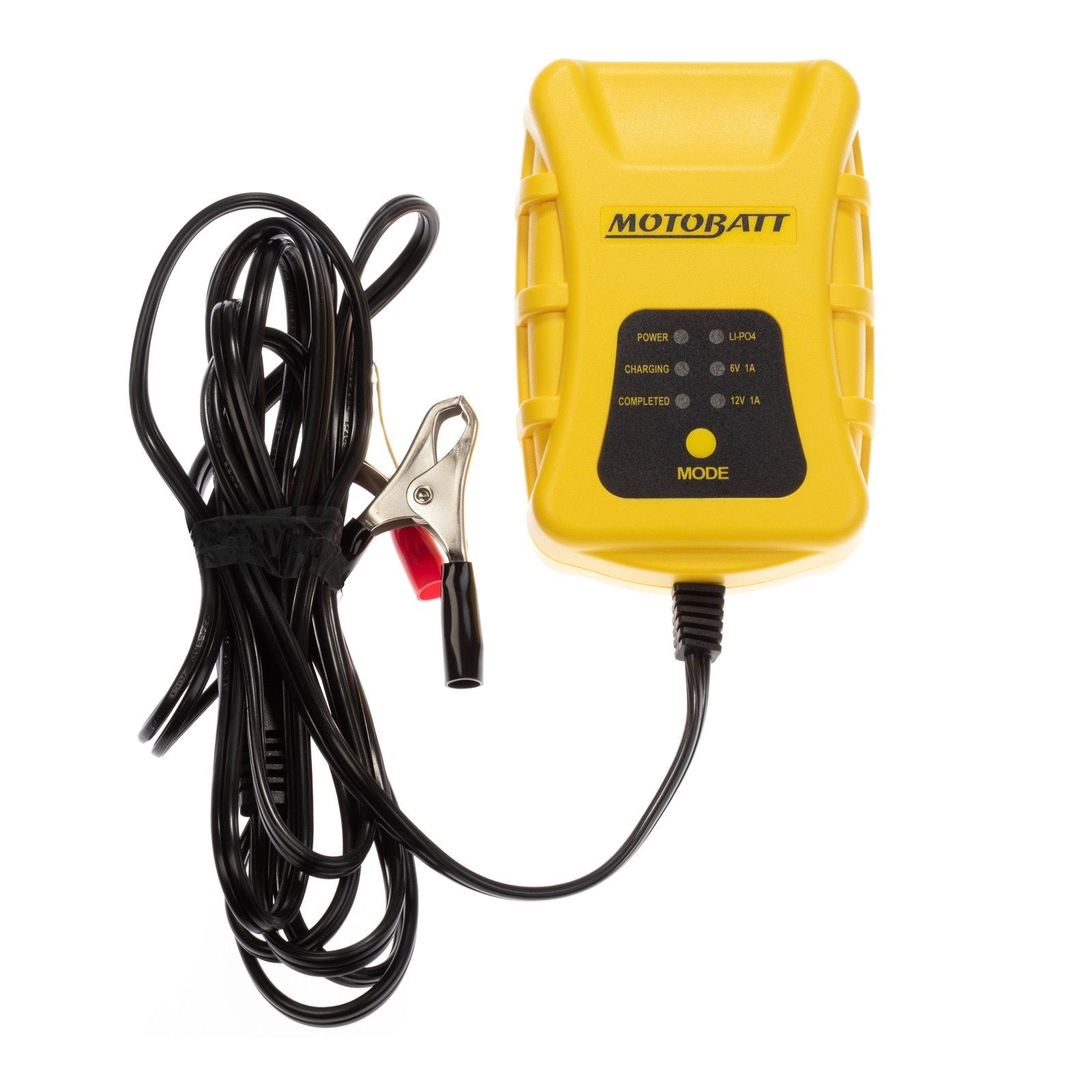 New MOTOBATT Charger TECH 1 1.0 AMP 6v/12v Lithium 4 Step #MBZCHT1